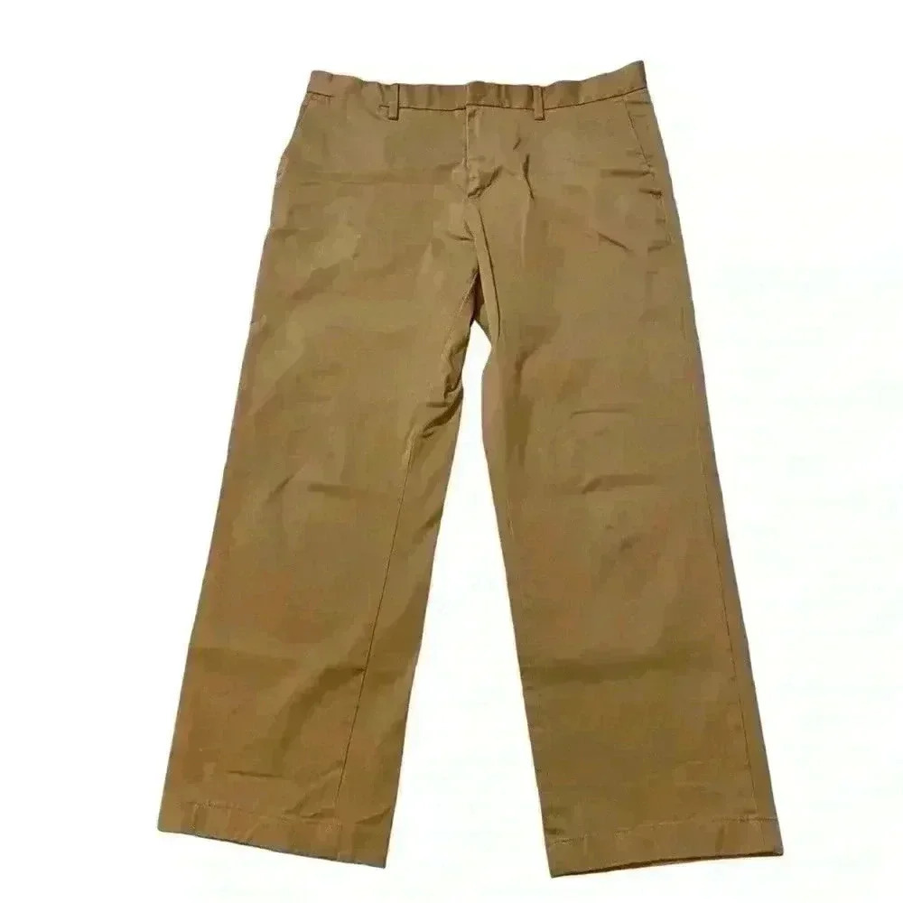 Banana Republic Men's Pants Tailoring Performance Emerson Chino Stretch Khaki 35